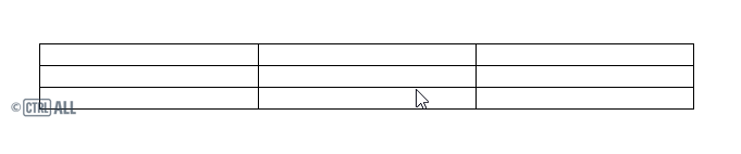 Delete menu demonstration in Word